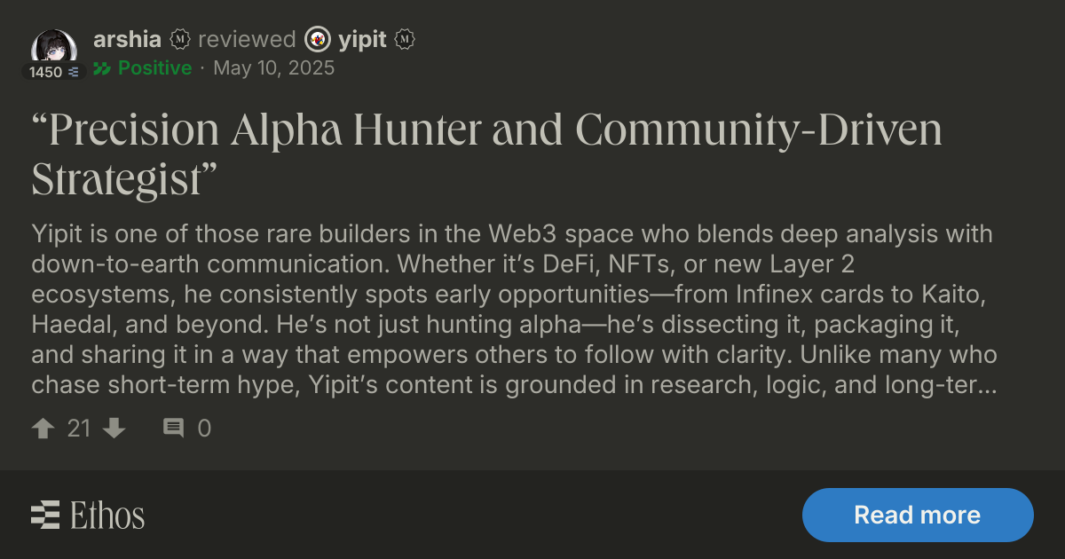 arshia left a positive review for yipit