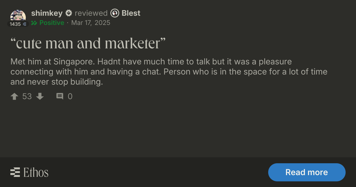 shimkey (opinion arc) left a positive review for Blest